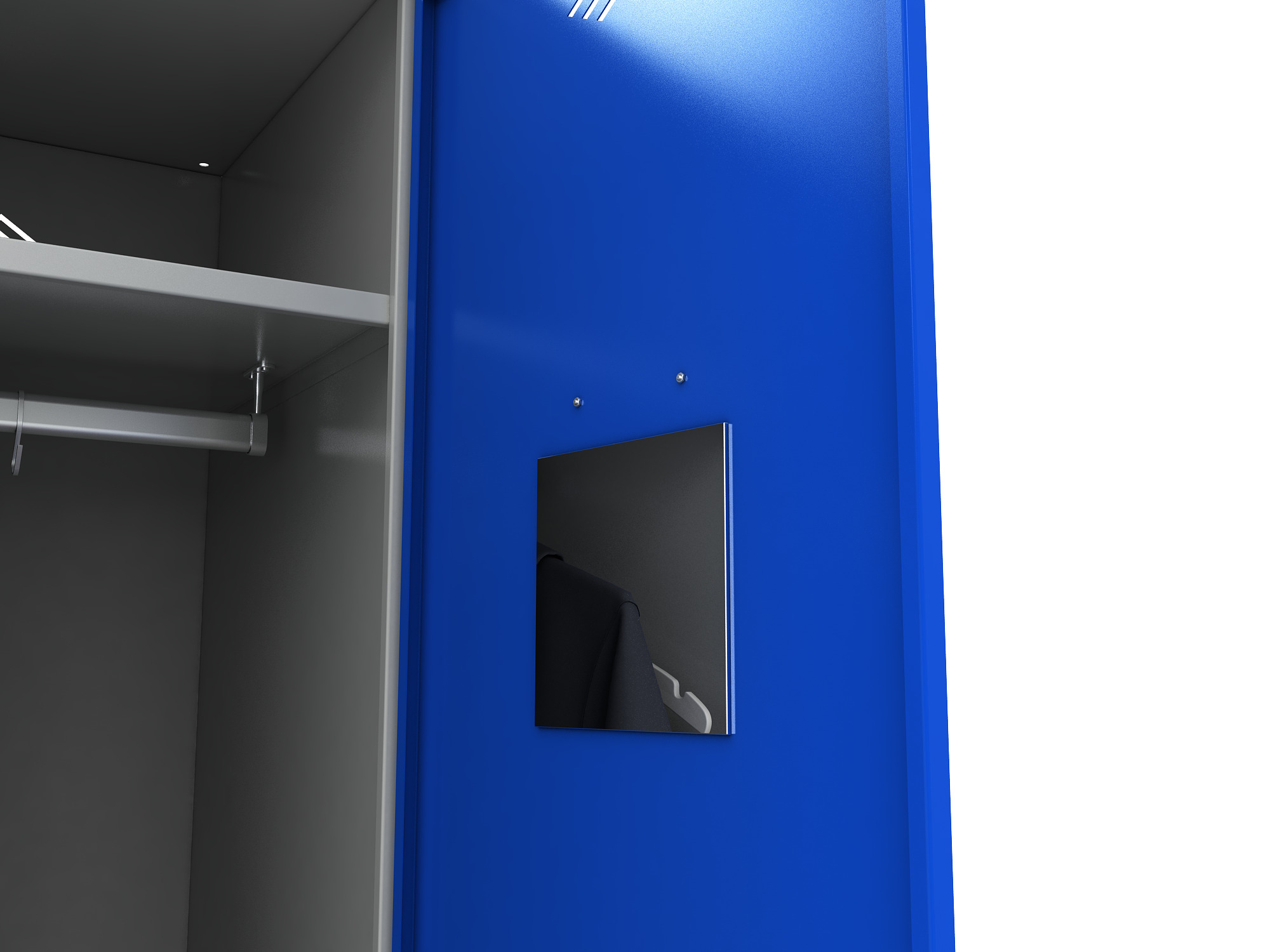 Шкаф гардеробный металлический COMFORT 1700/44 (1200)