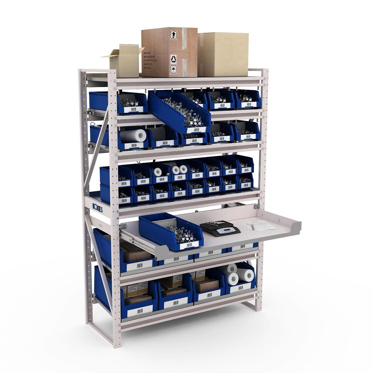 КГ029422 Система хранения BOXES №1-8 2000x1370x530 мм