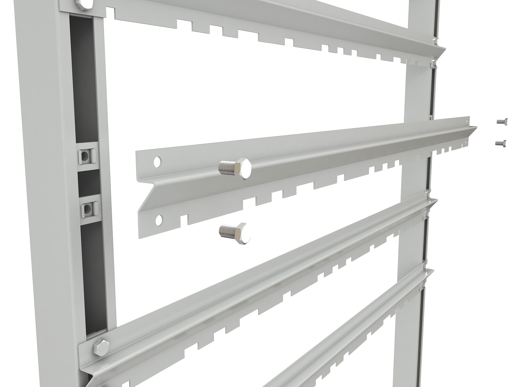 ER-00024045 Стеллаж для пластиковых лотков SORTEX двухсторонний 1800x1000x800.04