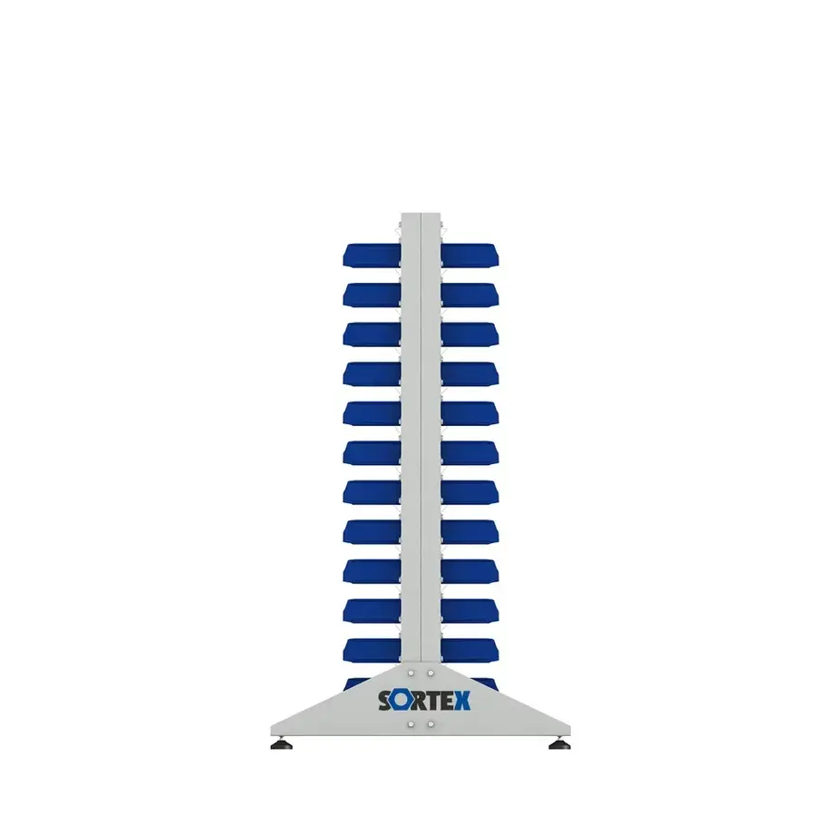 ER-00023956 Стеллаж для пластиковых лотков SORTEX двухсторонний 1500x1000x800.01