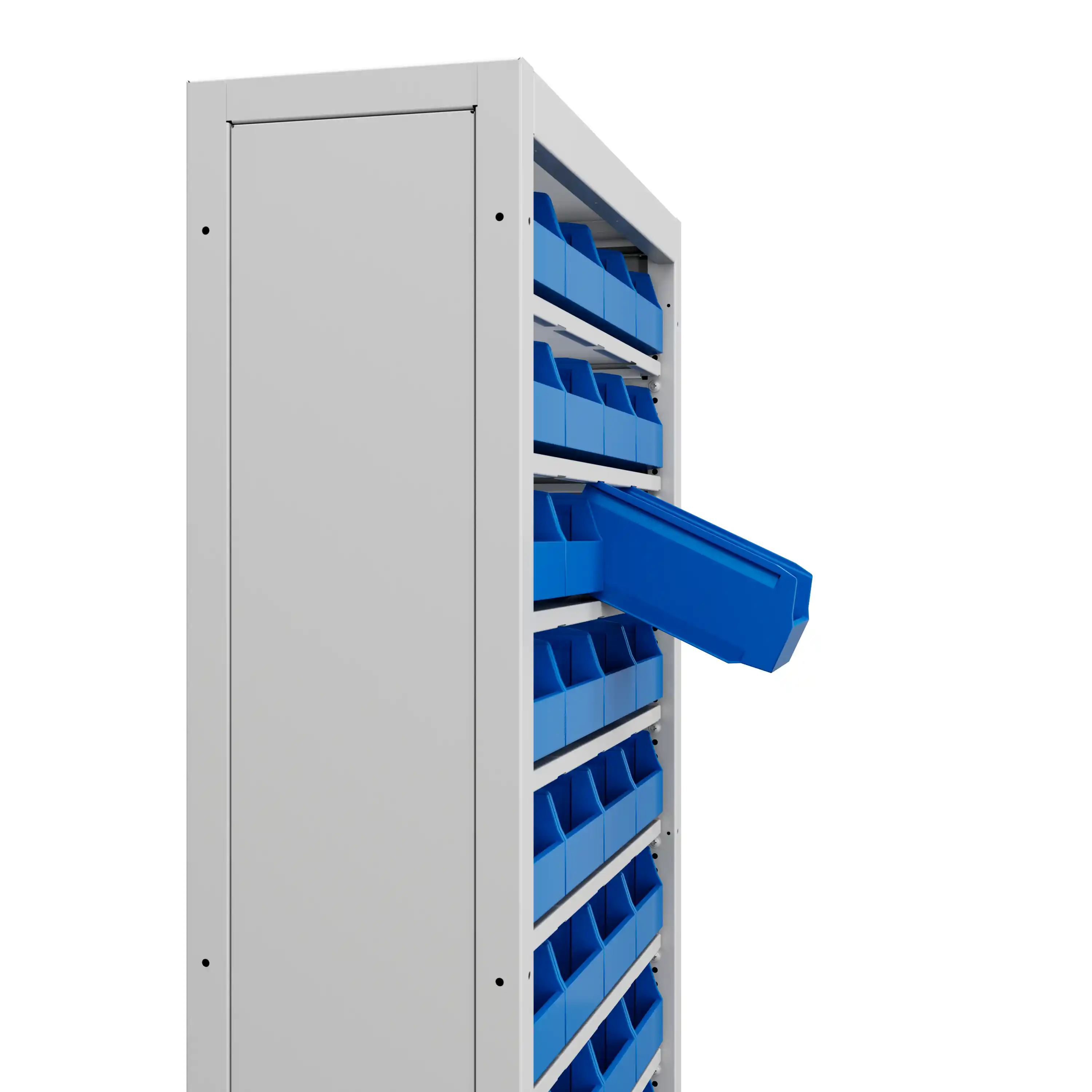 CSS P10 K2 20.4.L Шкаф кассетница с ячейками 2030x1040x400 мм