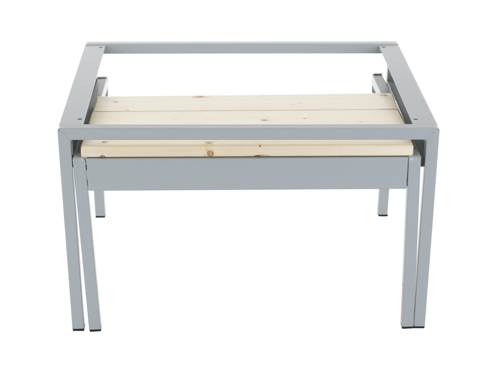 Подставка с выдвижной скамьей LS-21-50 ВСК 360x500x770 мм