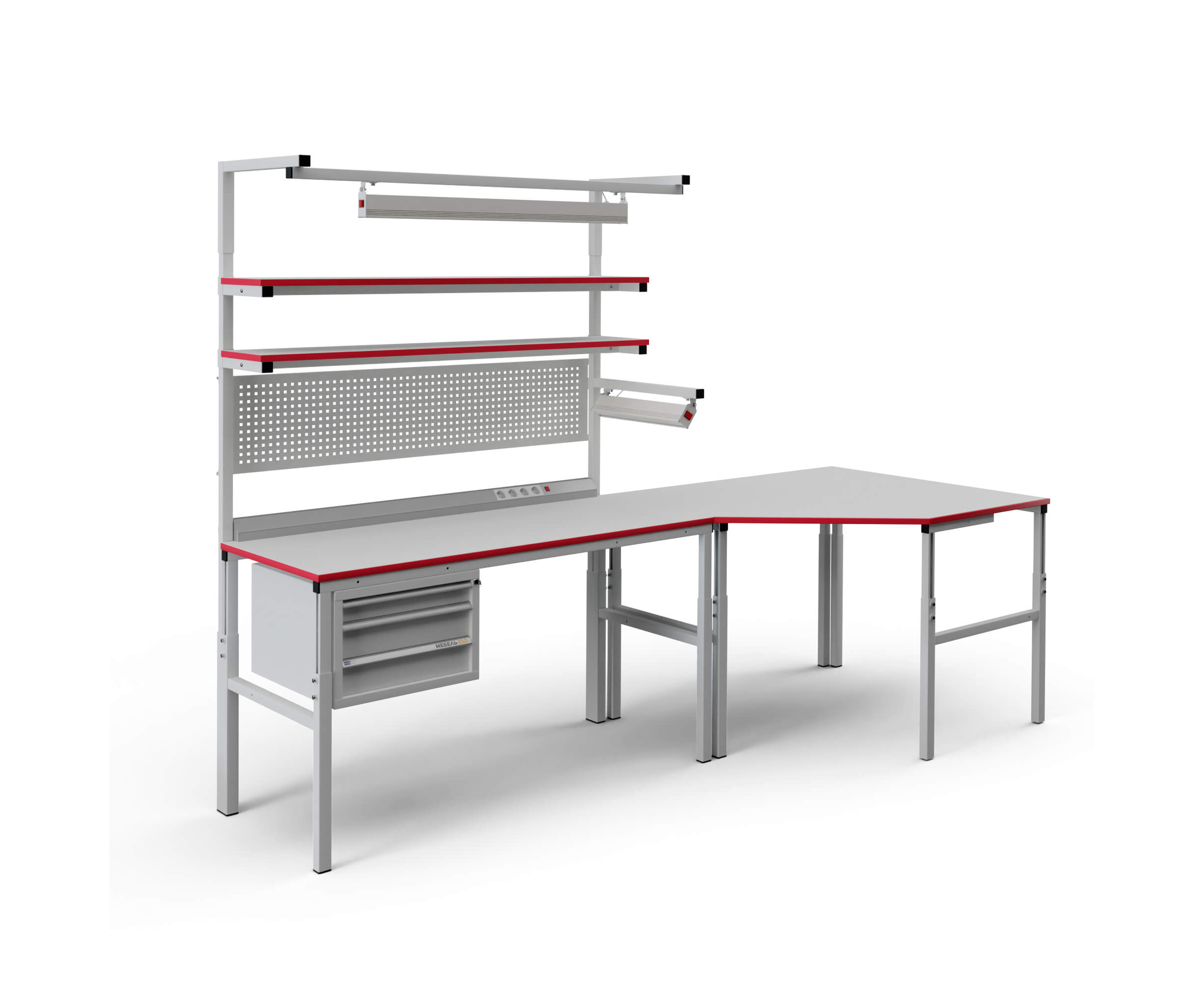 Возможная комплектация стола СП