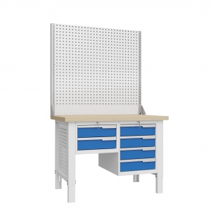 CTR 1202.S14.3-2 Верстак слесарный 2165x1193x743 мм