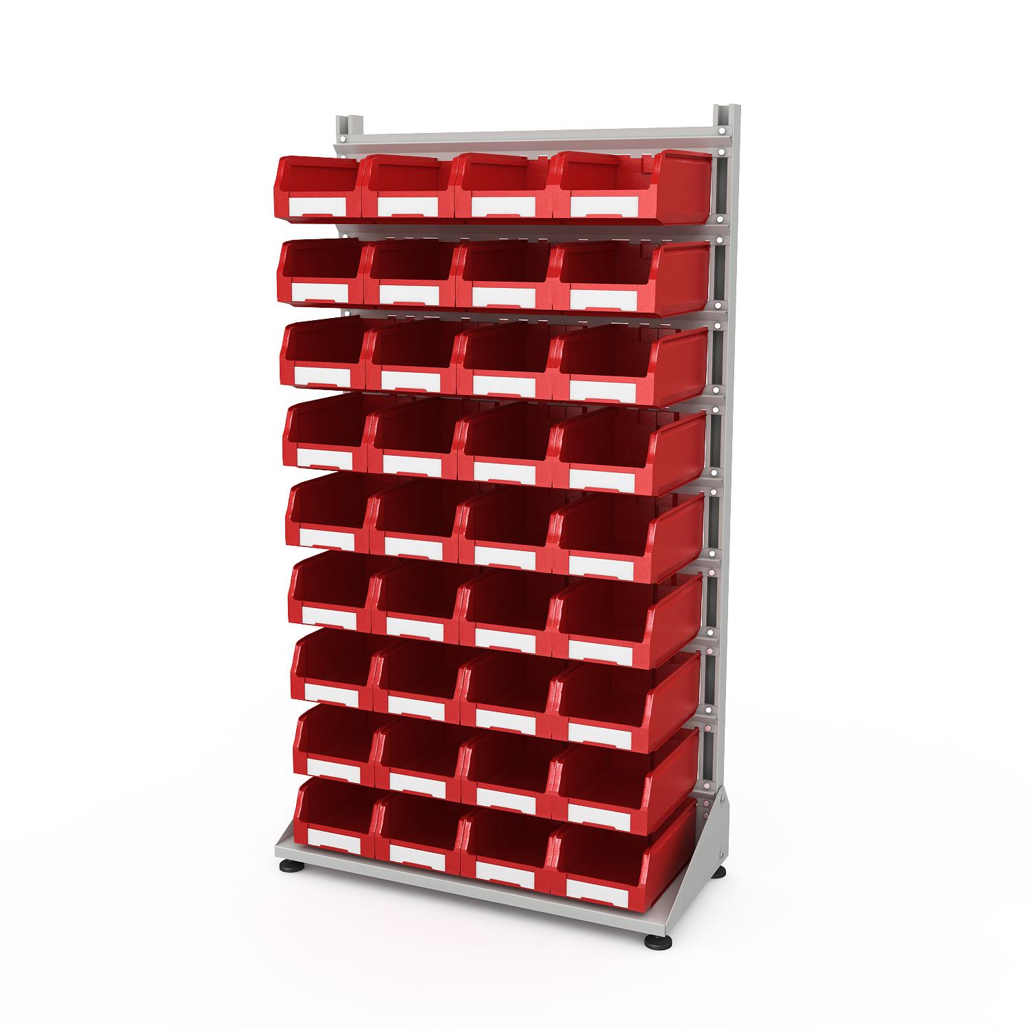 ER-00024083 Стеллаж для пластиковых лотков SORTEX односторонний 1800x1000x450.03