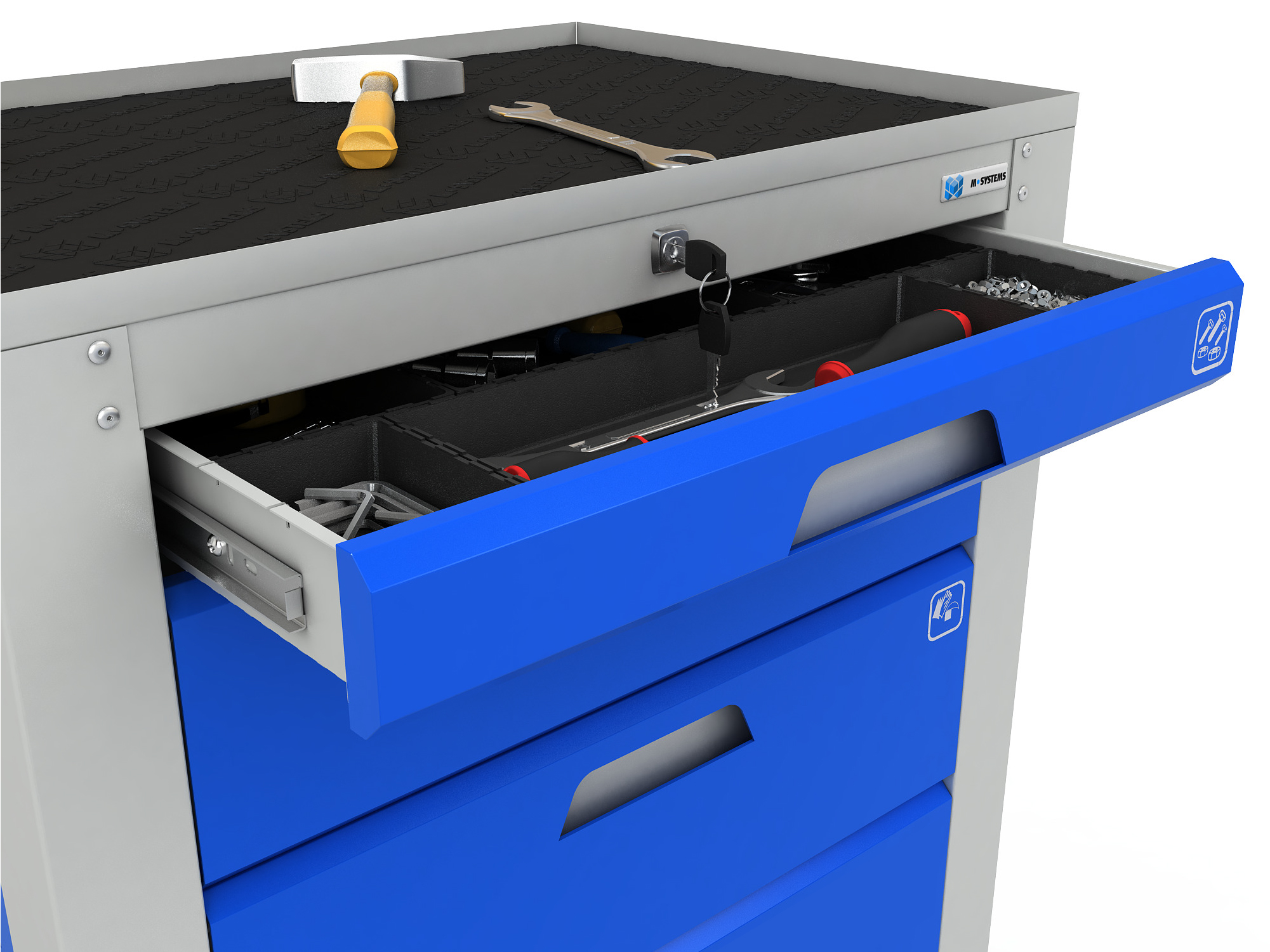 ER-00037339 Тумба инструментальная LOGITEX 07 XS.2.2 950x660x470мм