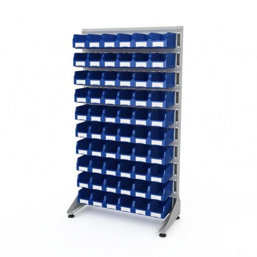 ER-00024080 Стеллаж для пластиковых лотков SORTEX односторонний 1800x1000x450.02