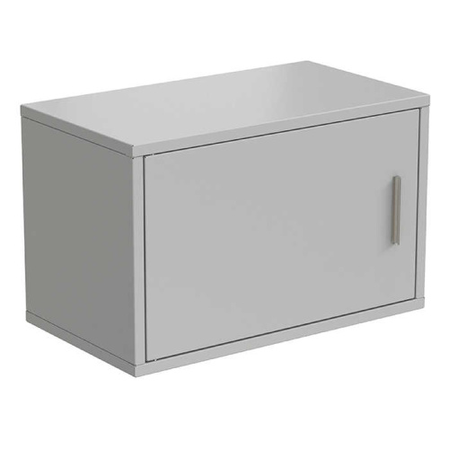 56.0592.10.00 Полка настенная 600х340х380, серый металл