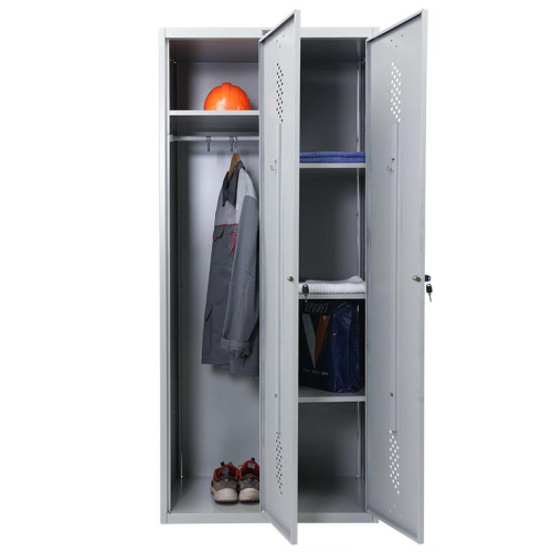 LS-21-80U Шкаф для раздевалок ПРАКТИК Стандарт 1830x800x500 мм